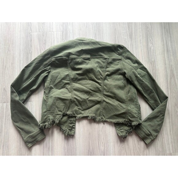 Hidden Jeans Fray Edges Denim Jacket size‎ Small - Picture 2 of 3